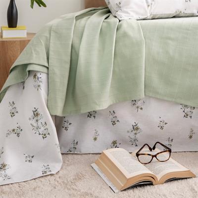 Schafer Home Hera Tek Kişilik Pike Takımı 3 Parça-Yeşil