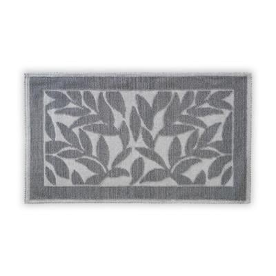 Schafer Home Leaf 2 li Banyo Paspası-Gri