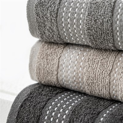 Schafer Home Liva 3 lü Havlu Seti 30x50 Cm-Asorti01