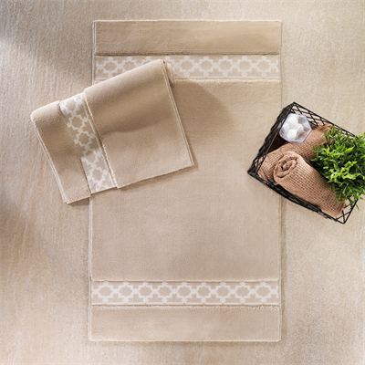 Schafer Home Lora 2 li Banyo Paspası-Bej