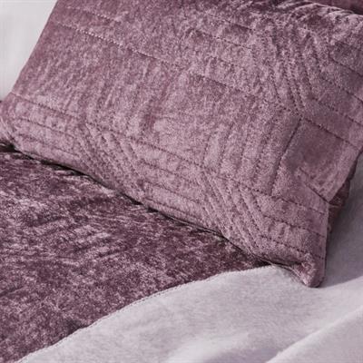 Schafer Home New Daily Kadife Çeyiz Seti 9 Parça-Mor