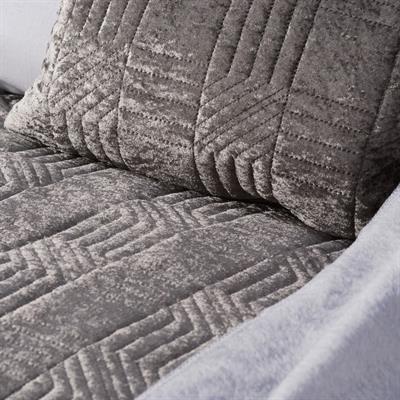 Schafer Home New Daily Kadife Çeyiz Seti 9 Parça-Gri