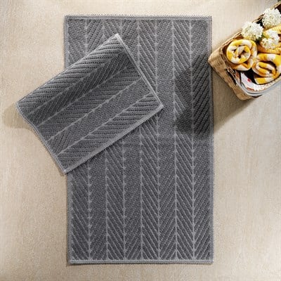 Schafer Home Nuna 2 li Banyo Paspası-Gri