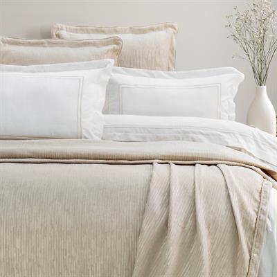 Schafer Home Pavia Şönil Yatak Örtüsü Nevresim Seti 7 Parça-Bej