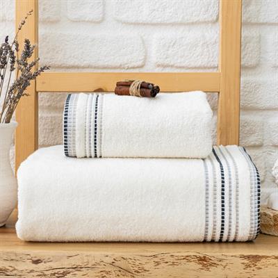 Schafer Home Rosy Armürlü Havlu 50x90 Cm-Krem