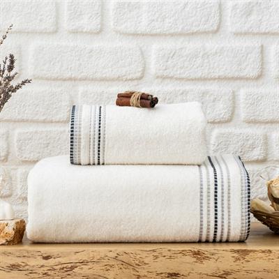 Schafer Home Rosy Armürlü Havlu 50x90 Cm-Krem