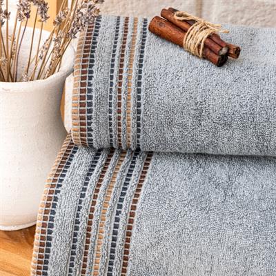 Schafer Home Rosy Armürlü Havlu 50x90 Cm-İndigo