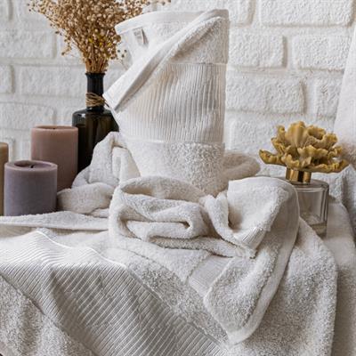 Schafer Home Sally Jakarlı Banyo Seti 6 Parça-Gri/Beyaz