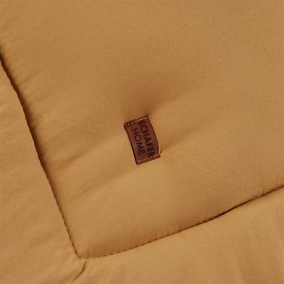 Schafer Home Softy Comfort Yorgan Seti 4 Parça-Gri/Hardal