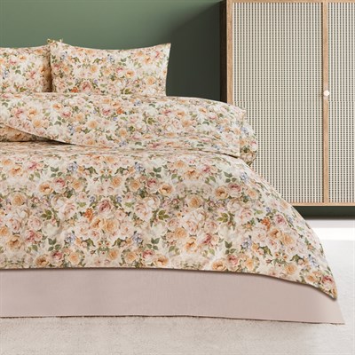 Schafer Home Spring 3D Pamuk Çift Kişilik Nevresim Takımı 4 Parça