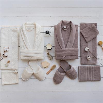 Schafer Home Valentina Dantelli Banyo Seti 9 Parça-Krem/Bej