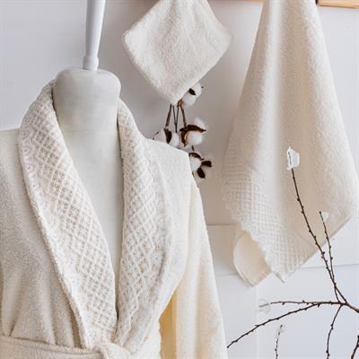 Schafer Home Valentina Dantelli Banyo Seti 9 Parça-Krem/Bej