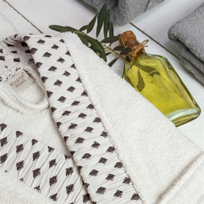 Schafer Home Veluro Banyo Seti 6 Parça-Gri