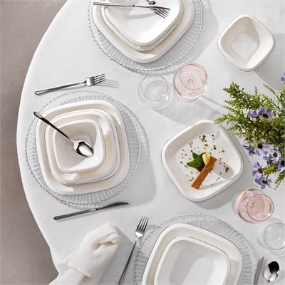 Schafer İrini Yemek Takımı 24 Parça-Platin