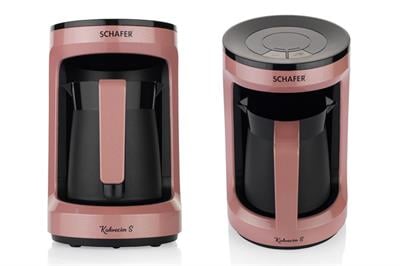 Schafer Kahvecim S Otomatik Sütlü Türk Kahve Makinesi-Rosegold