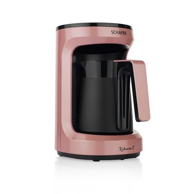 Schafer Kahvecim S Otomatik Sütlü Türk Kahve Makinesi-Rosegold