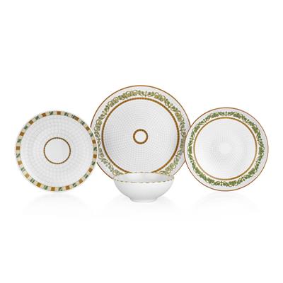 Schafer Lanis Yemek Takımı 24 Parça-Yeşil01