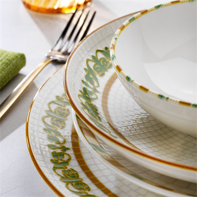 Schafer Lanis Yemek Takımı 24 Parça-Yeşil01