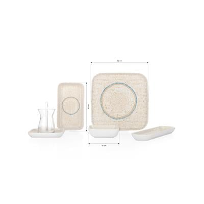 Schafer Luca Kahvaltı Takımı 32 Parça-Bej