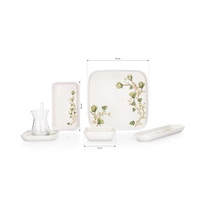 Schafer Luca Kahvaltı Takımı 32 Parça-Yeşil