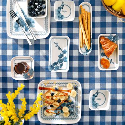 Schafer Luca Kahvaltı Takımı 32 Parça-Mavi