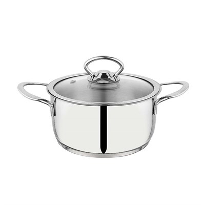 Schafer Micro Mini Derin Çelik Tencere 14 Cm-2 Parça
