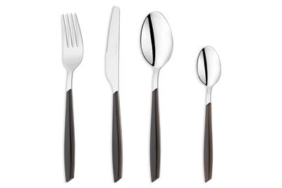 Schafer Mona 24 Parça Çatal Kaşık Bıçak Takımı-Siyah01