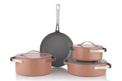 Schafer Moonlight Seramik Tencere Seti 7 Parça-Rosegold