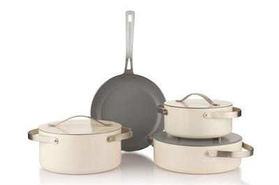 Schafer Moonlight Seramik Tencere Seti 7 Parça-Krem