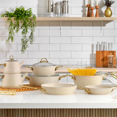 Schafer New Range Çeyiz Seti 11 Parça-Beyaz