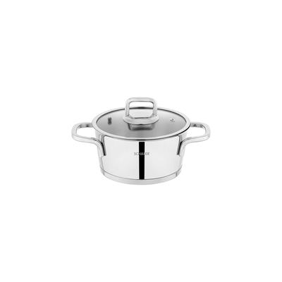 Schafer New Stahl Çelik Tencere Seti 8 Parça-Inox