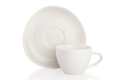 Schafer Nice Kahve Fincanı+Tabağı 2 Parça-Beyaz