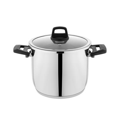 Schafer Cooky Düdüklü Tencere Seti 4+6,5 L-Siyah/Gri