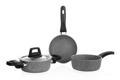 Schafer Piccola Derin Tencere 14Cm+Tava14+Kaçerola14Cm-4 Parça