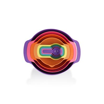 Schafer Pratico Karıştırma ve Ölçü Kabı Seti 9 Parça-Asorti