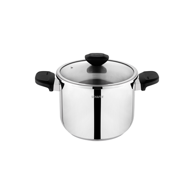 Schafer Pratikmatik 4 Parça Düdüklü Tencere Seti 4+6,5 L-Siyah/Gri