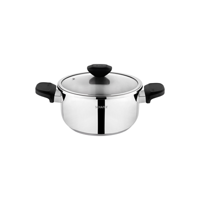 Schafer Pratikmatik 4 Parça Düdüklü Tencere Seti 4+6,5 L-Siyah/Gri