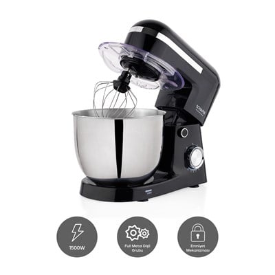 Schafer Prochef Force Stand Mikser 5 L-Siyah