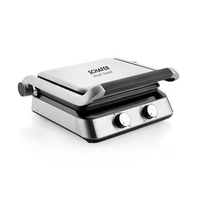 Schafer Profi Toast Tost ve Izgara Makinesi-Inox