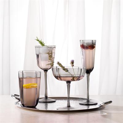 Schafer Ruth 6 lı Meşrubat Bardağı 420 Ml-Antrasit01