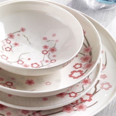 Schafer Sakura 8 Kişilik Yemek Takımı 70 Parça