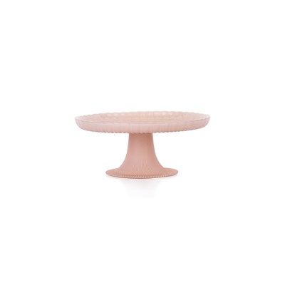 Schafer Sakura Ayaklı Tabak 20 Cm 1 Parça-Pembe