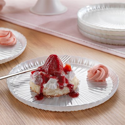 Schafer Sakura Pasta Servis Seti 7 Parça-Beyaz