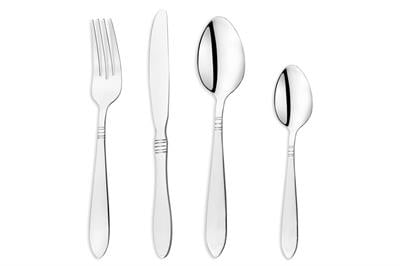 Schafer Sheen 24 Parça Çatal Kaşık Bıçak Takımı-Gümüş24