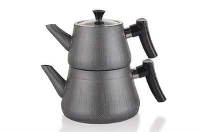 Schafer Solea Çaydanlık Takımı 3 Parça-Gri