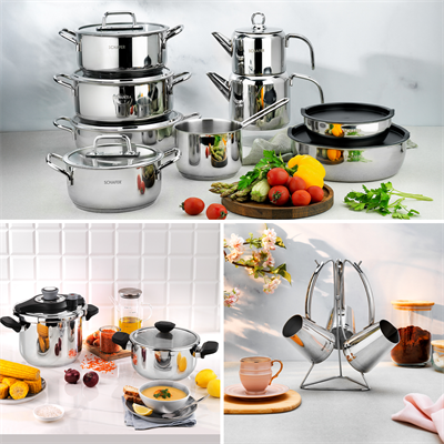 Schafer Steel Master 24 Parça Çeyiz Seti
