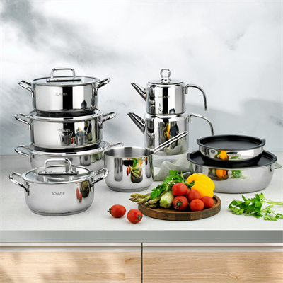 Schafer Steel Master 24 Parça Çeyiz Seti