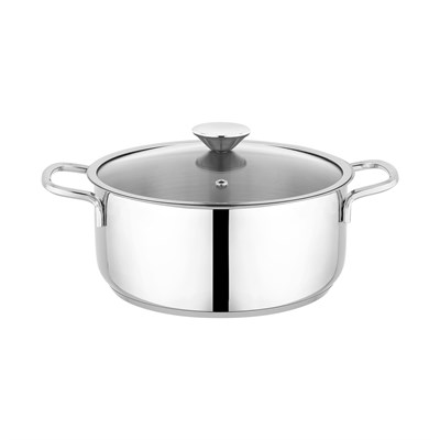 Schafer Steel Storm Çelik Tencere Seti 12 Parça-Inox