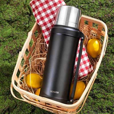 Schafer Steely Termos 2 L-Siyah