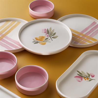 Schafer Sunny 4 Kişilik Kahvaltı Takımı 10 Parça-Pembe02